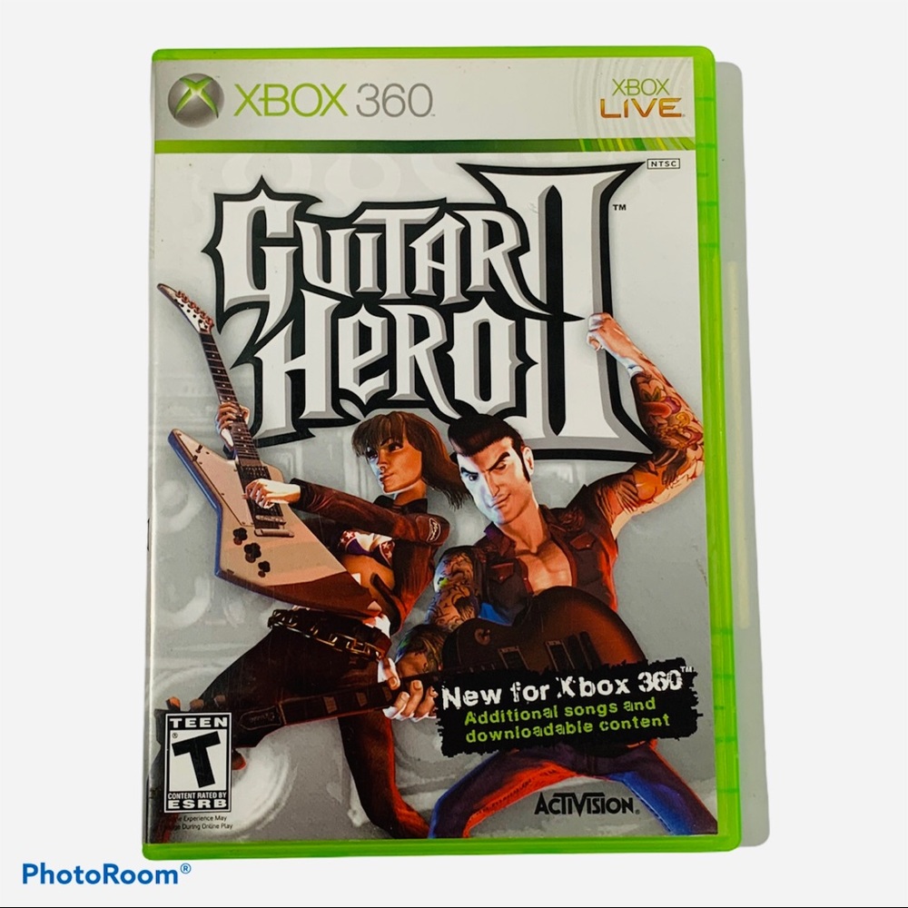 🍒 $10 ea or 3/$20 Guitar Hero 2 X Box 360